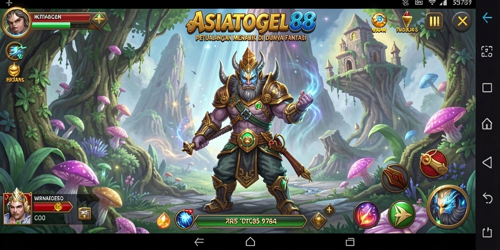 Tangkapan layar dari gameplay seru ASIATOGEL88.