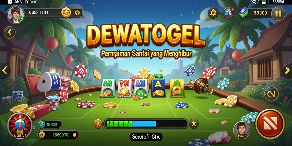 Tampilan gameplay DEWATOGEL yang seru dan menarik.