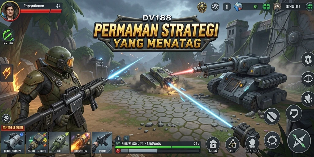 Gameplay DV188 yang menegangkan dan penuh strategi.
