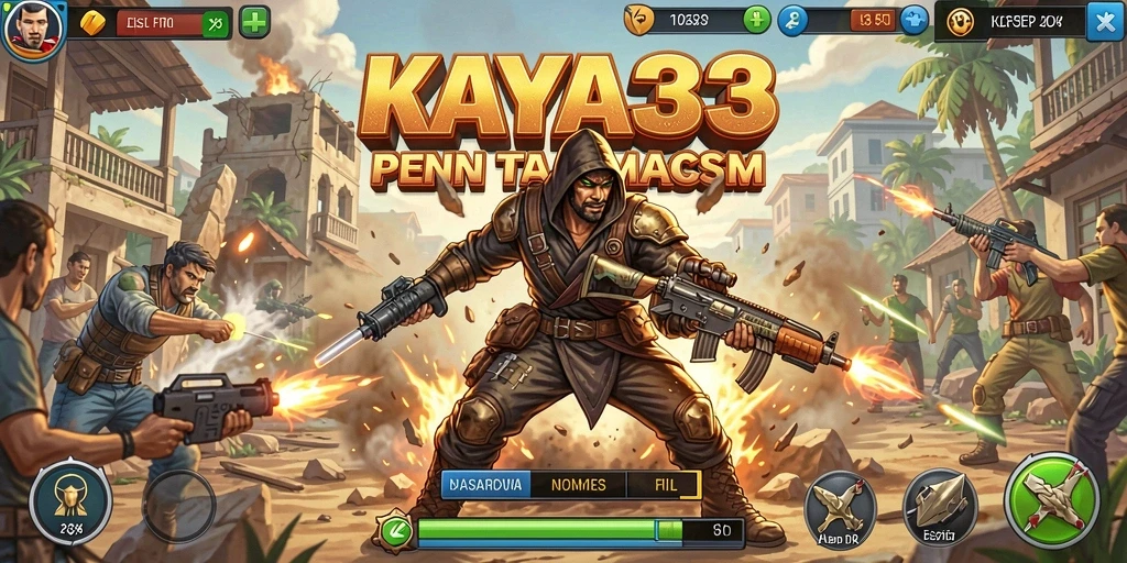Tangkapan layar KAYA33 yang menunjukkan aksi seru di tengah pertempuran.