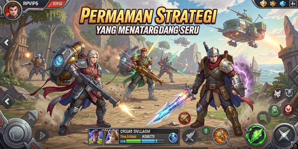 Tampilan gameplay RPVIP5 yang menarik dan interaktif.