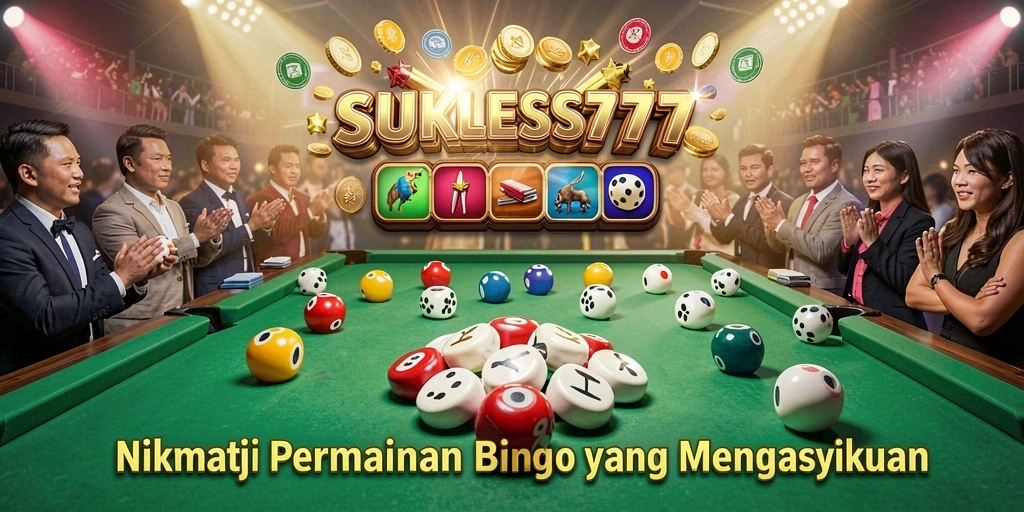 Tampilan gameplay Bingo yang menarik dan interaktif dalam SUKSES777.