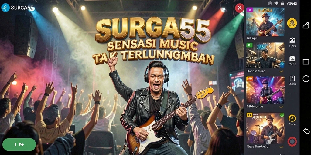 Tampilan gameplay SURGA55 yang menarik dan penuh warna.